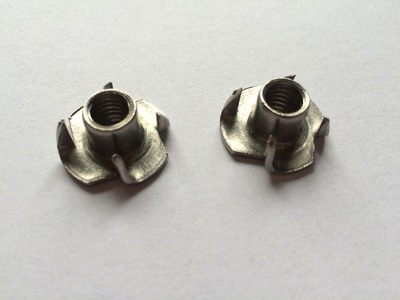 優質不銹鋼304四爪螺母、四腳釘、四爪釘M5*15*8高強度四爪螺母