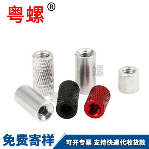 【三腳架內牙母手擰滾花螺母相機架鋁合金螺帽英制加長螺母】-