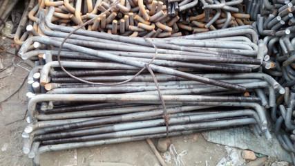 廠家直銷8.8級(jí)高強(qiáng)度地腳螺栓橋梁預(yù)埋地腳絲